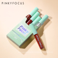 Pinky Focus Matte Velvet Silky Lipgloss Set Cosmetic Lip Tint Waterproof Long Lasting 4pcs Lipgloss Moisturizer Lipgloss Makeup